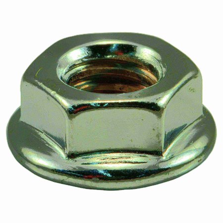 MIDWEST FASTENER Flange Nut, 5/16"-18, Steel, Chrome Plated, 6 PK 39283